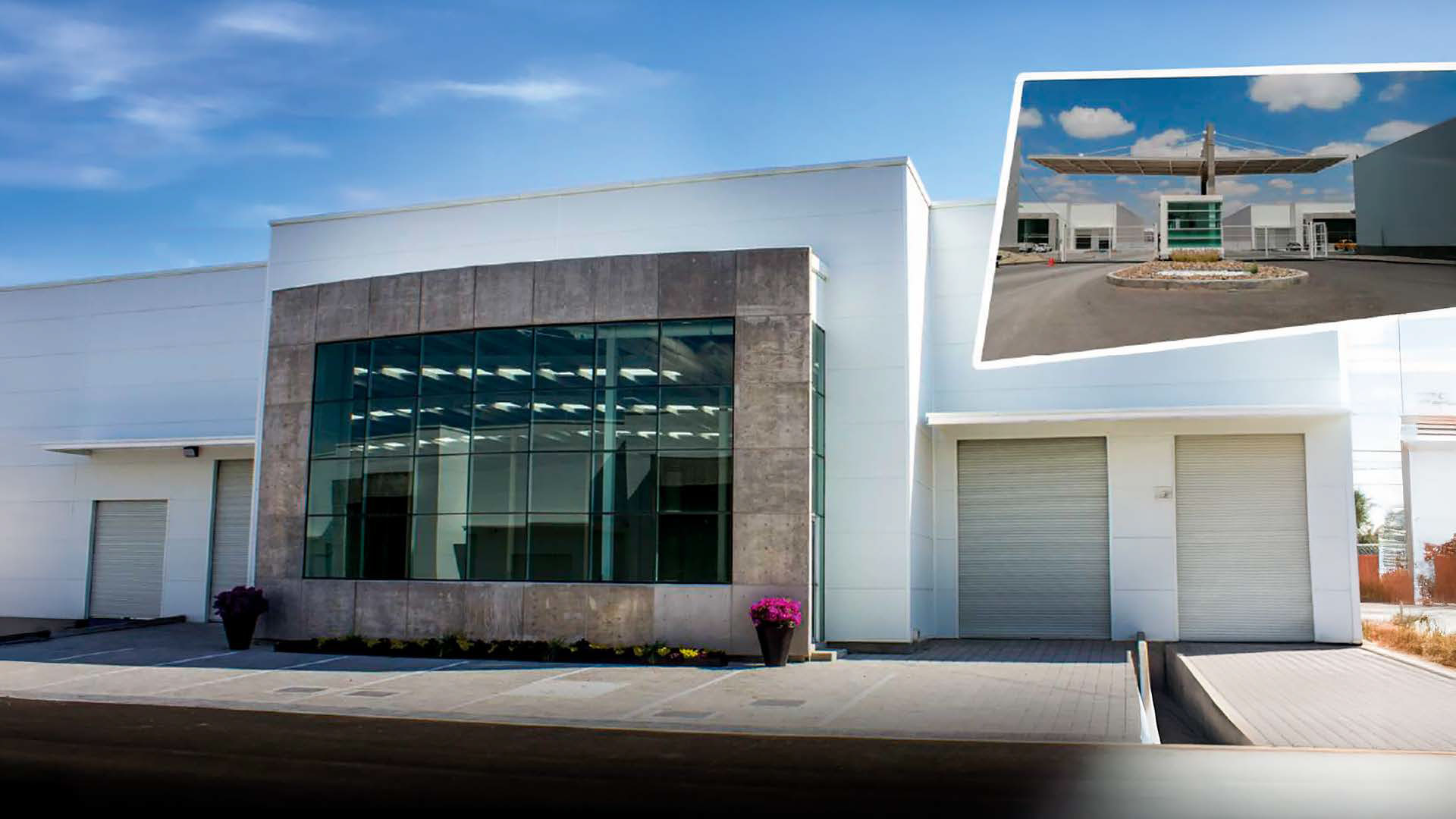 Sparktec — nave industrial de estructura metálica fabricada e instalada por Jaza Ingeniería, certificación AISC, México